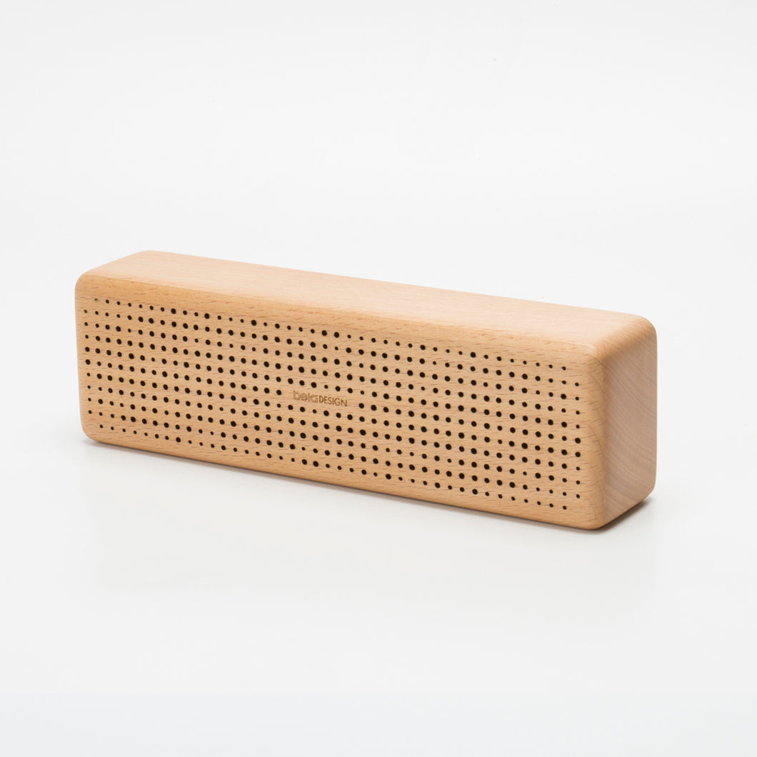Bluetooth-Lautsprecher aus Holz